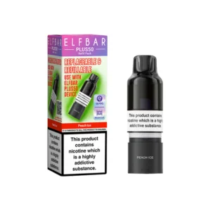 Elf bar Plus 50 Peach Ice Refill Pods