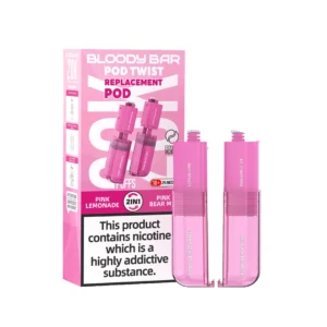 Pink Lemonade & Pink Bear Mix Bloody Bar Ultra Twist 20K Refill Pods
