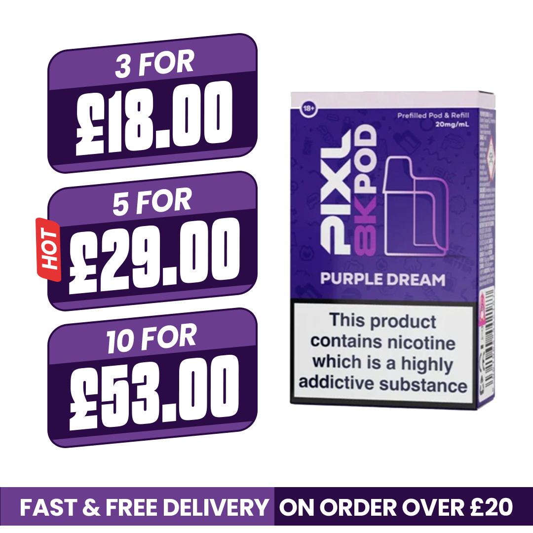 Pixl 8000 Purple Dream Refill Pods