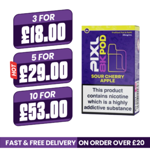 Pixl 8000 Sour Cherry Apple Refill Pods