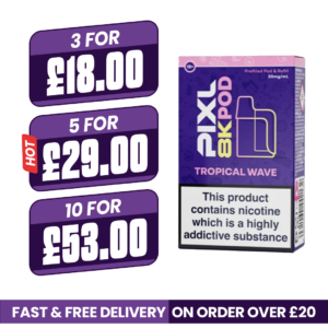 Pixl 8000 Tropical Wave Refill Pods