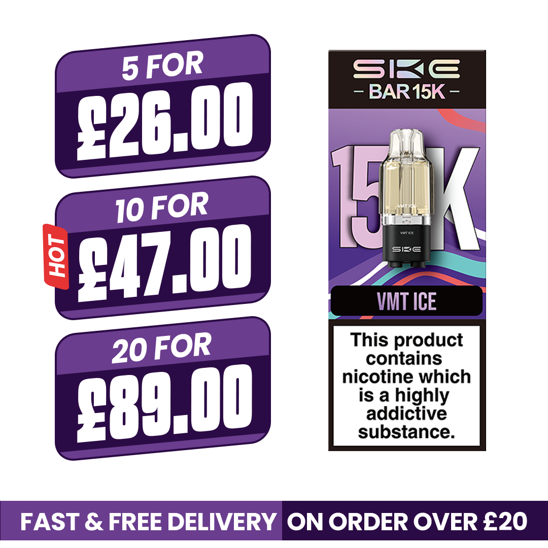 VMT Ice SKE Bar 15K Refill Pods