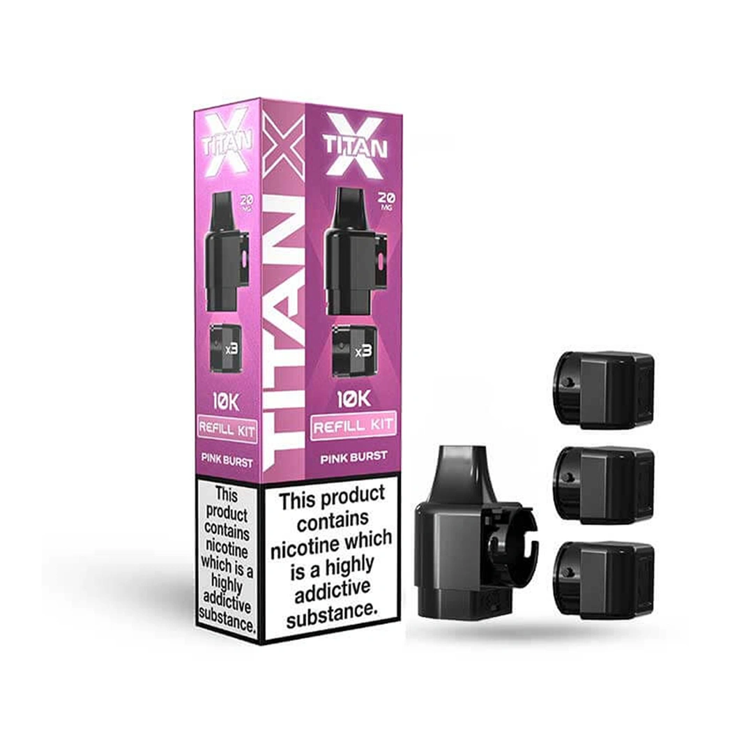 Titan X Pink Burst Refill Pods