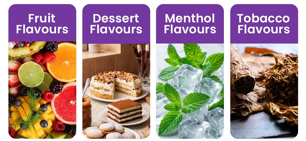 Prefilled Vape Pod Flavours