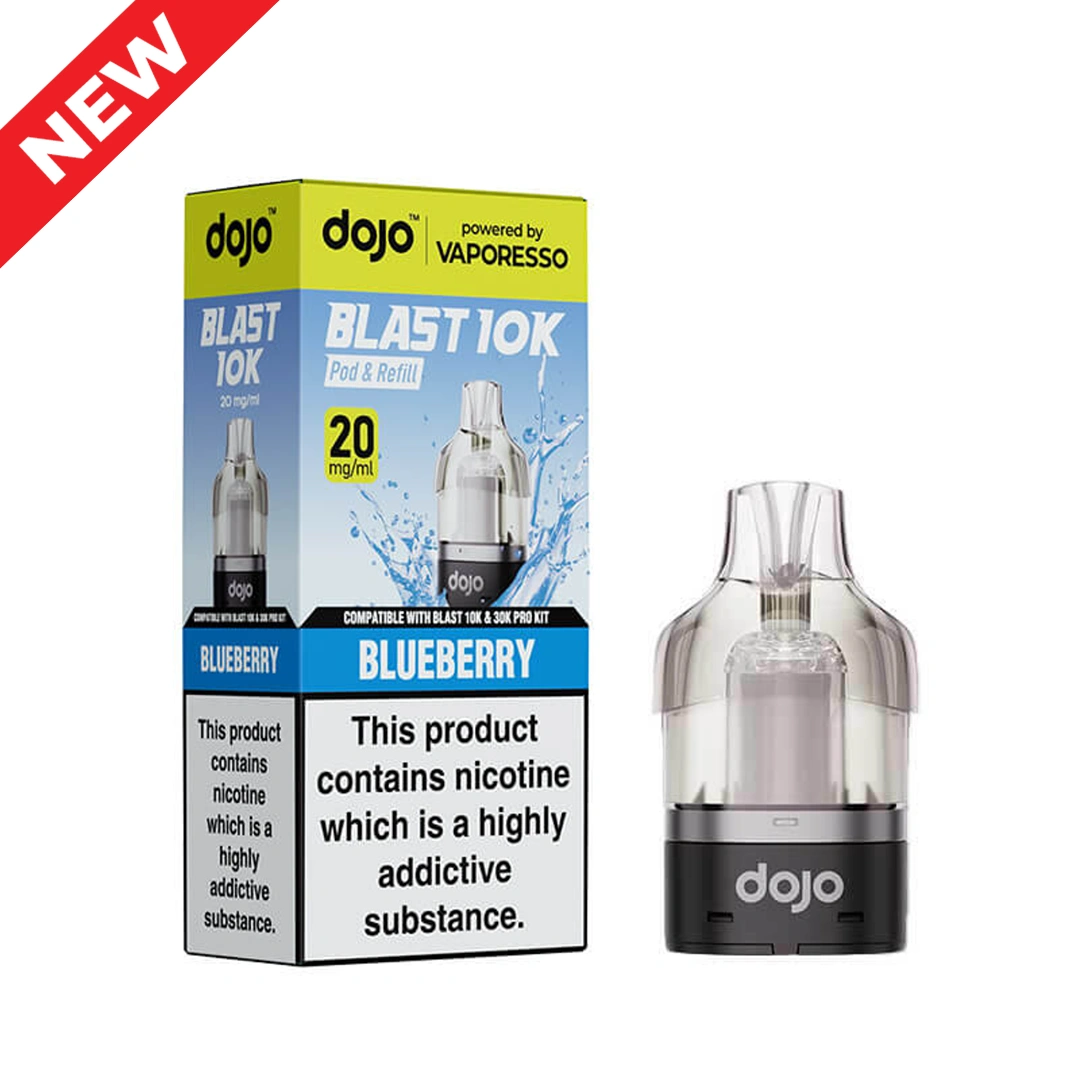 Dojo Blast 10k Blueberry Refill Pods