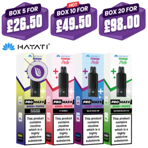Hayati Pro Max Plus Box of 5