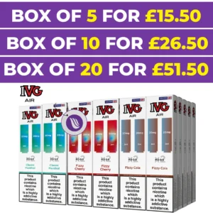 IVG AIR Prefilled Pods Box Of 10