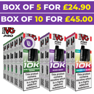 IVG Pro 12 Prefilled Pod + Refill Box of 10