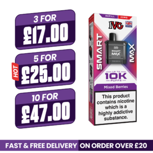 Mixed Berries IVG Smart Max Refill Pods