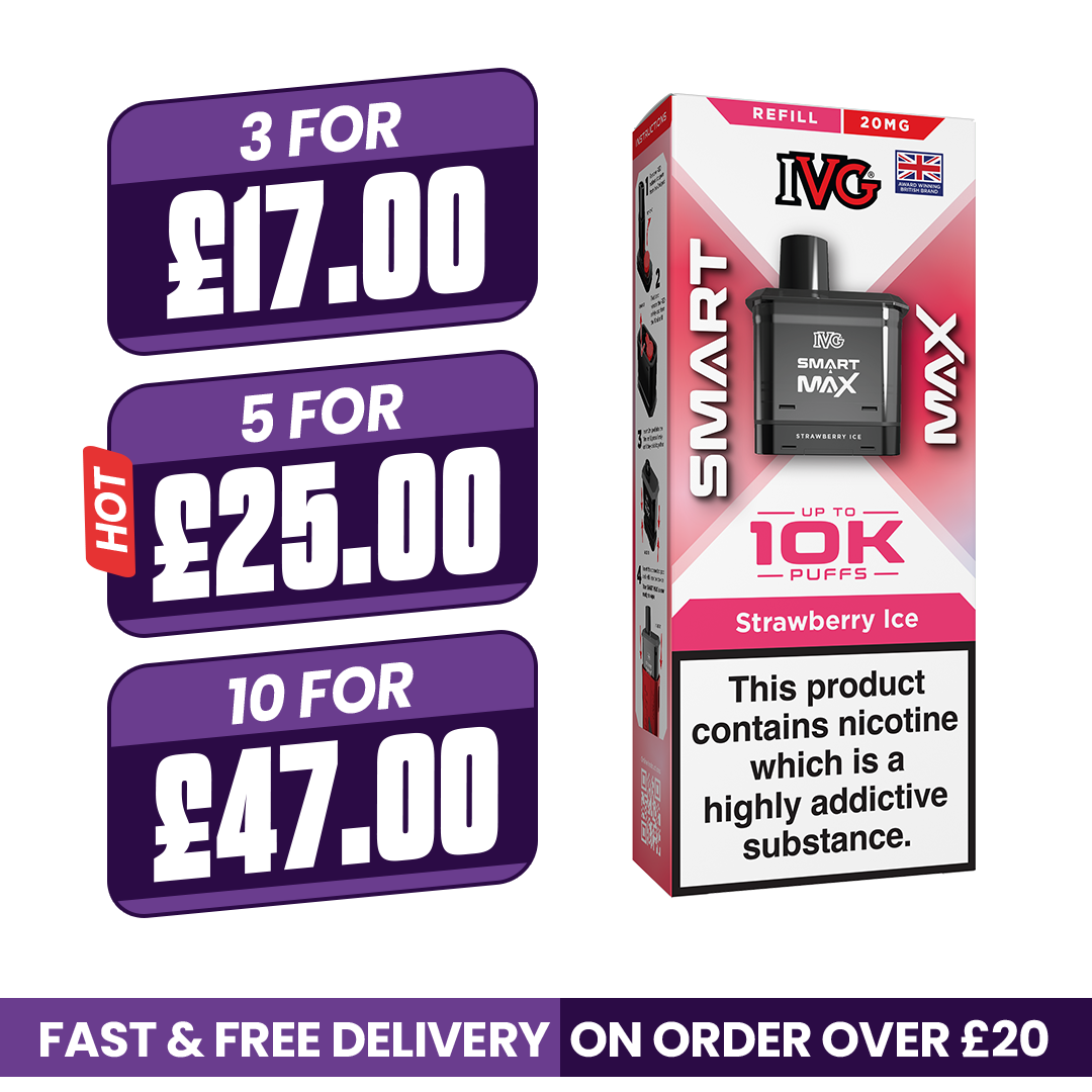 IVG Smart Max Strawberry Ice Refill Pods