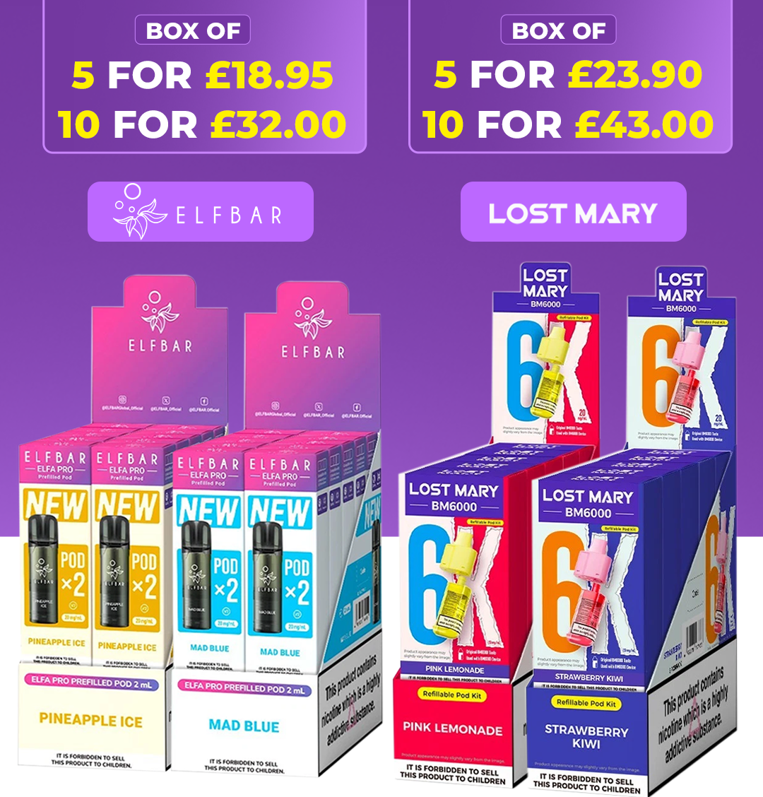 All Prefilled Pods Pack Mobile View Banner for Refillnpods