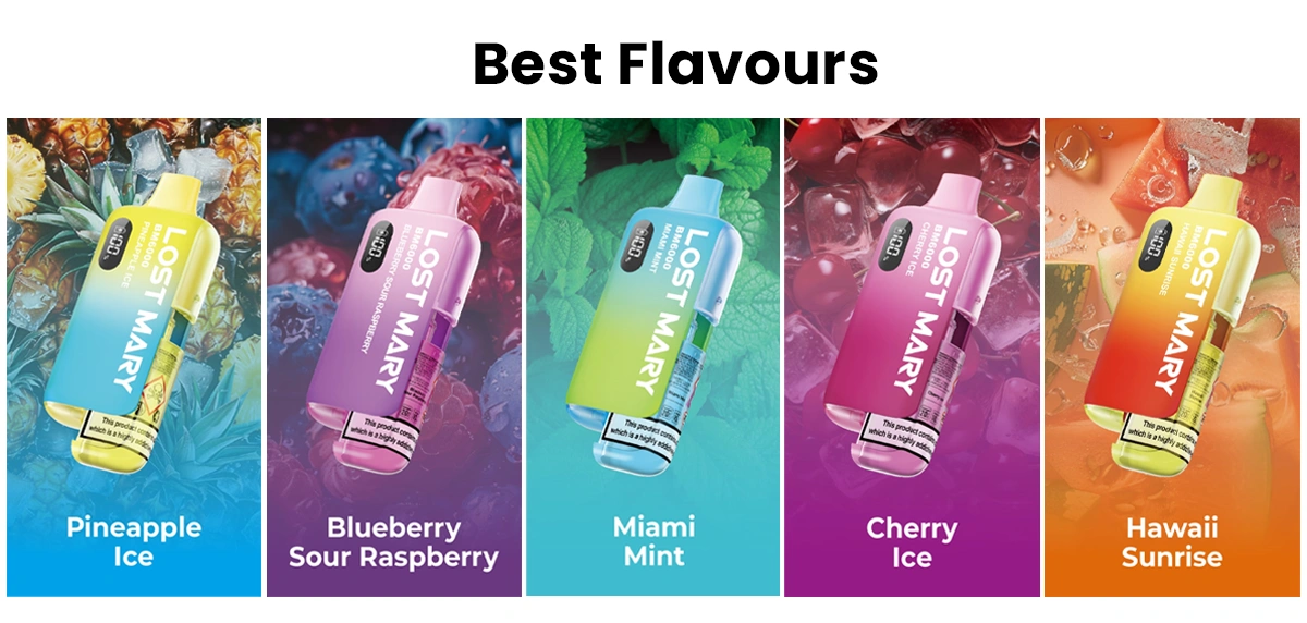 Best Lost Mary BM6000 Flavours