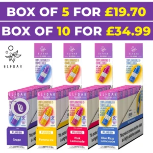Elf bar Plus 50 Replacement Pods Box of 5