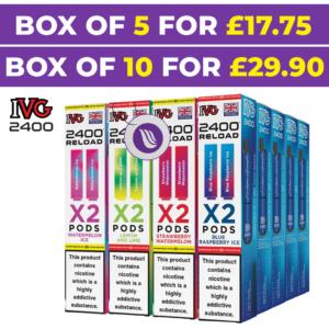 IVG 2400 2 in 1 Box of 5