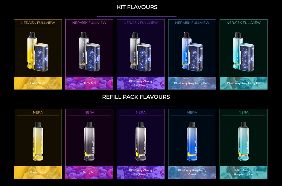 Lost Mary Nera 30k Flavours