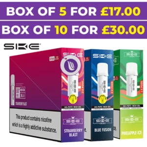 SKE Crystal 600 Pro Pods 10 x Multipack
