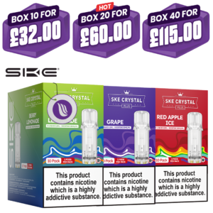 SKE Crystal Plus Pods Box Of 10