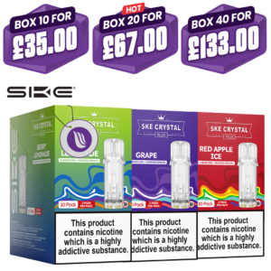SKE Crystal Plus Pods Box Of 10