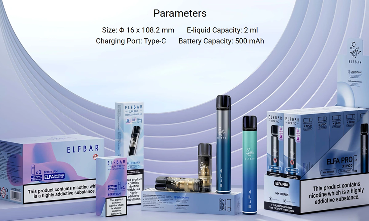 Key Features of the Elf Bar Elfa Pro Kit