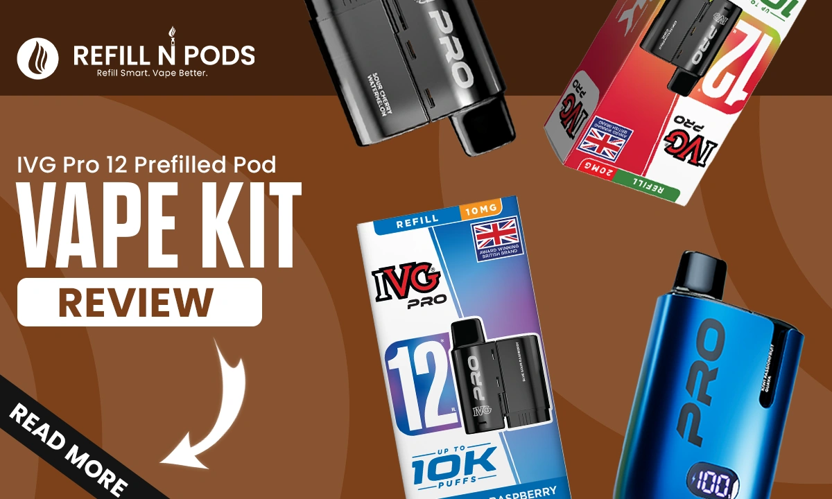 IVG Pro 12 Prefilled Pod Vape Kit Review