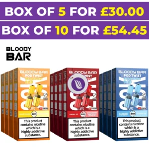 Bloody Bar Ultra Twist 20k Pods Pack of 5