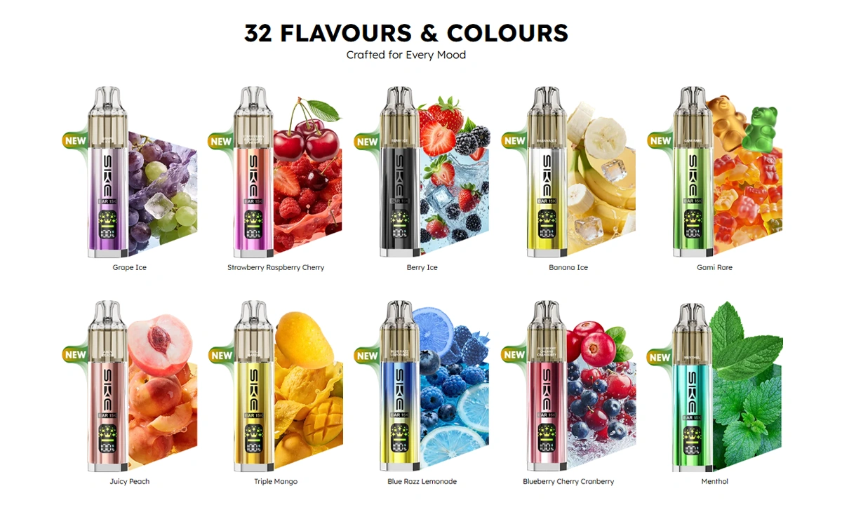 SKE Bar 15K Flavours