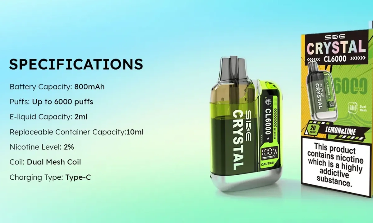 SKE Crystal CL6000 Key Features