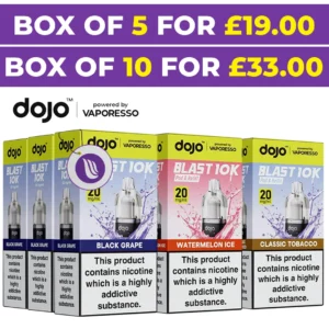 Dojo Blast 10K Replacement Pods Box of 5