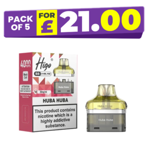 Higo BB 4000 Huba Huba Refill Pods