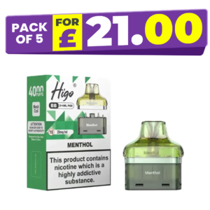 Higo BB 4000 Menthol Refill Pods