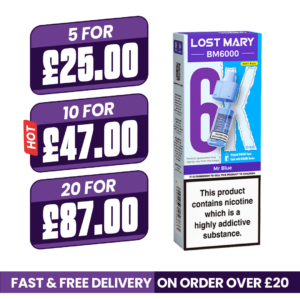 Mr Blue Lost Mary BM6000 Refill Pods