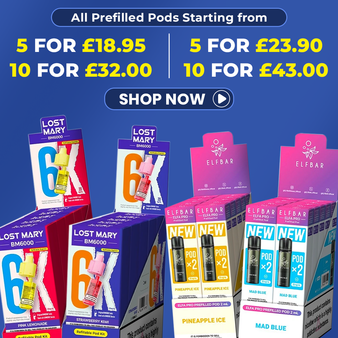 Pods Pack banner for Refillnpods