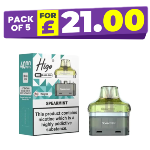 Higo BB 4000 Spearmint Refill Pods