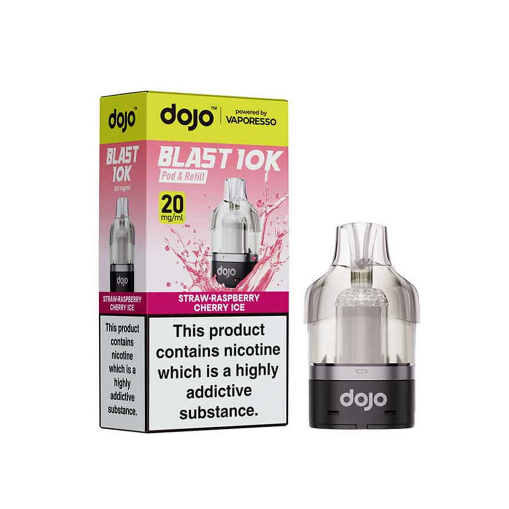 Straw-Raspberry Cherry Ice Dojo Blast 10K