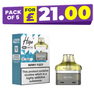 Higo BB 4000 Berry Fizzy Refill Pods