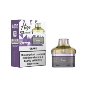 Higo BB 4000 Grape Refill Pods