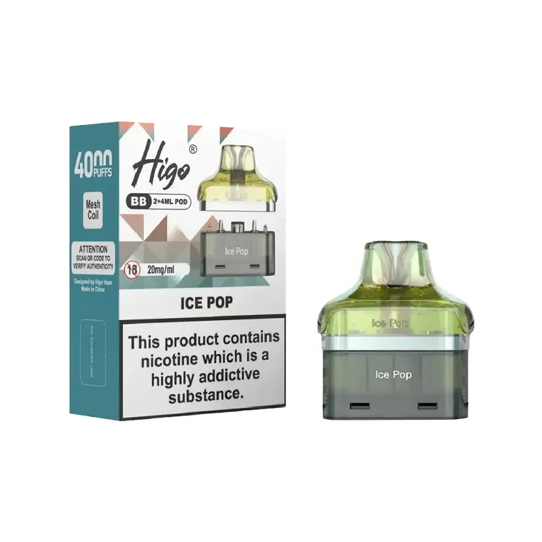 Higo BB 4000 Ice Pop Refill Pods