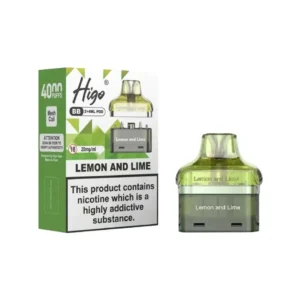 Higo BB 4000 Lemon & Lime Refill Pods
