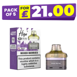 Higo BB 4000 Mixed Berry Refill Pods