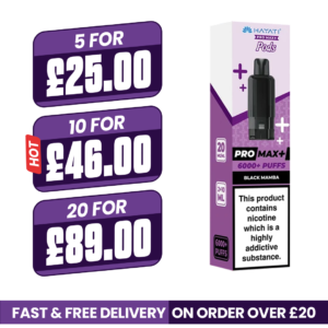 Hayati Pro Max Plus Black Mamba Refill Pods