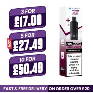 Hayati Pro Max Plus Blackberry Ice Refill Pods