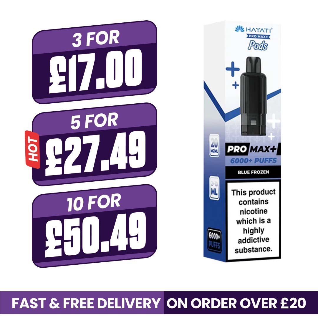 Hayati Pro Max Plus Blue Frozen Refill Pods