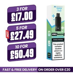 Hayati Pro Max Plus Double Menthol Refill Pods