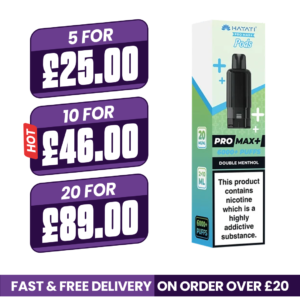 Hayati Pro Max Plus Double Menthol Refill Pods
