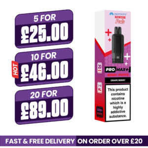Hayati Pro Max Plus Grape Berry Refill Pods