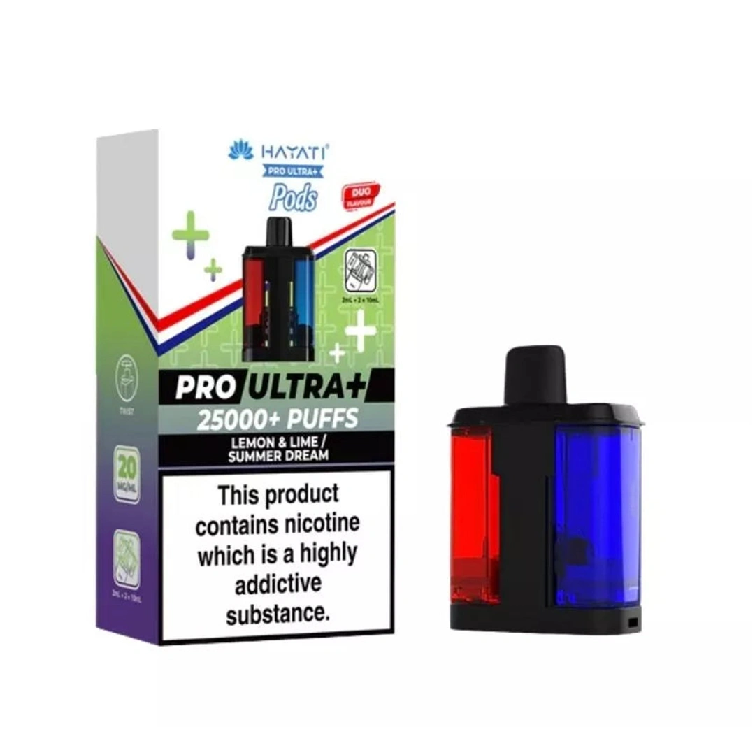 Hayati Pro Ultra Plus Lemon Lime & Summer Dream Refill Pods