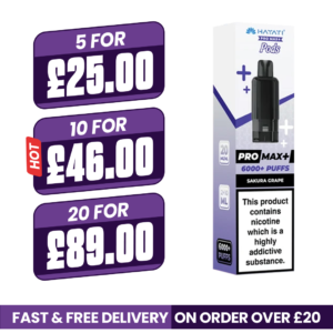 Hayati Pro Max Plus Sakura Grape Refill Pods