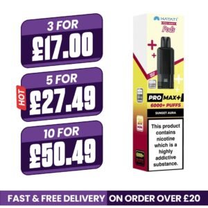 Hayati Pro Max Plus Sunset Aura Refill Pods