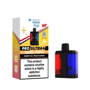 Hayati Pro Ultra Plus Cherry Ice & Peach Mango Refill Pods