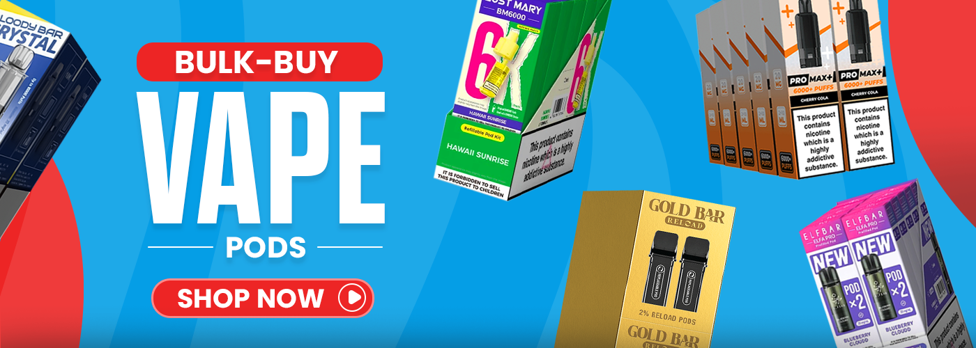 Bulk Buy Vape Pods Web Banner for Refillnpods